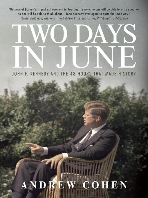 Title details for Two Days in June by Andrew Cohen - Wait list